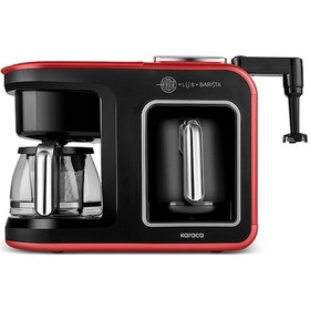 Resim Karaca Hatır Plus Barista 6 In 1 Latte Cappucino Ve Közde Türk Kahvesi Makinesi 