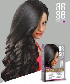 Resim Asse Hair Color System Saç Boyası Kestane No: 4.00 