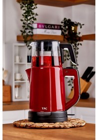 Resim Taç İlkdem 7837 1.8 L Cam Demlikli Çay Makinesi 