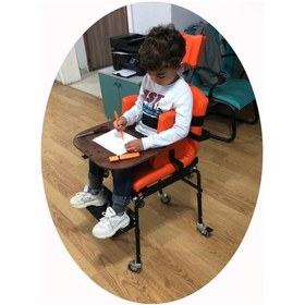 Resim Medikaltec Engelli Çocuk Oturma Sandalyesi Tekerlekli 6 İle 10 Yaş Arası 