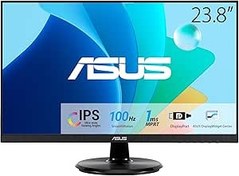 Resim ASUS Eye Care VA24DQFR - 24 inç Full HD Monitör - Çerçevesiz, Titreşimsiz, Mavi Işık Filtresi, Adaptive-Sync - 100 Hz, 1 ms MPRT, 16:9 IPS Panel, 1920 x 1080 - DisplayPort, HDMI, D-Sub, Hoparlör 