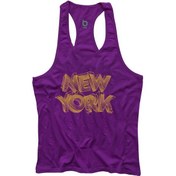 Resim Bluu Newyorkstr Fitness Gym Tank Top Sporcu Atleti (528806813) 