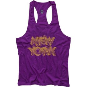 Resim Bluu Newyorkstr Fitness Gym Tank Top Sporcu Atleti (528806813) 