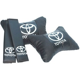 Resim mutlu oto Tuyota Yaris 2005-2011 Premium Konfor Seti Yastık-kemer- Set 