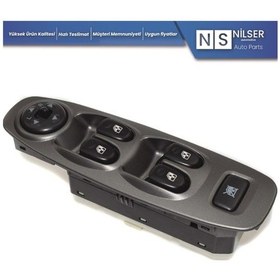 Resim Hyundai Accent Ön Sol Dörtlü Ayna Ayarli Cam Dügmesi 2002-2005 529875321 