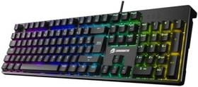 Resim G24B Enigma Rainbow Aydınlatmalı Red Switch Mekanik Siyah Oyun Klavyesi 
