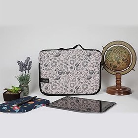 Resim Moserini Ipad 6. Nesil A1822 A1823 A1893 A1954 9.7” Smart Slim Desenli Tablet Çantası (Space) 