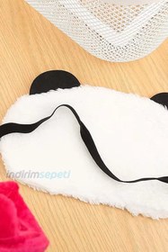 Resim Oynar Göz Pelüş Panda Uyku Göz Bandı 