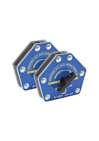 Resim Çırak-25m/a Manyetik Kaynak Gönyesi 2 Adet On-off Anahtarlı 6 Açılı, 15-25 Kg Kaynak Tutucu Mıknatıs 