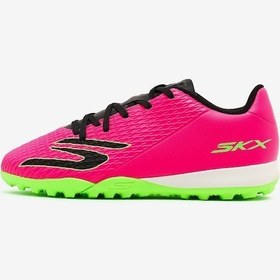 Resim Skechers Skechers Skx2 Jr Youth Tf Büyük Erkek Çocuk Pembe Krampon 252164l Pkbk Pembe 