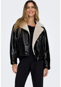 Resim Only Onlanita Bonded Biker Otw Kadın Mont-27673 - Siyah 