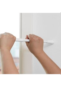 Resim Perde Çubuğu, Beyaz, 70-120 Cm Beyaz 