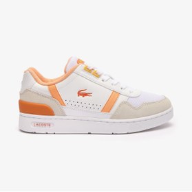Resim Lacoste T-Clip Kadın Beyaz Sneaker 