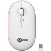 Resim Lecoo WS212 Kablosuz Mouse Beyaz ve Pembe Lenovo
