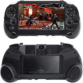 Resim Playstation PS Vita 1000 için L2 R2 Trigger El Kavrama Kabuk Kontrolörü Koruyucu Kılıf 