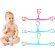 Resim Sones 3 Adet Plastik Üç Kancalı Küçük Pençe Bebek Bezi Tokasırastgele Renk Teslimatı 