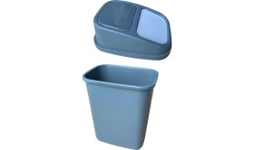 Resim Vizka Tezgah Üstü Pratik Kapak Mutfak Banyo Çöp Kovası 5 Litre 