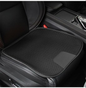 Resim Sones Arkalıksız Oto Koltuğu Buz İpek Yastık Siyah 