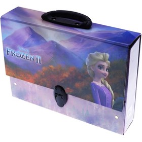 Resim KESKİN COLOR Pembe Frozen Saplı Okul Klasörü 
