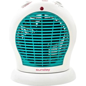 Resim Sunday Fanlı Isıtıcı Oval Fan 2000W 