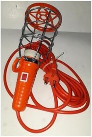 Resim Aydın Anadolu Kablo Seyyar Lamba (Baladoz) 10 Metre Anahtarlı 