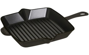 Resim Staub Döküm Izgara Tava 26 x 26 cm Siyah 