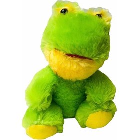 Resim Selay Peluş Yeşil Kurbağa 20 Cm Yeşil 