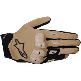 Resim Alpinestars Sp X 3 Korumalı Motosiklet Eldiveni Haki 