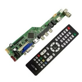 Resim T.SK105A.03 Universal LCT TV Sürücü Kartı 