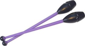 Resim Gymo Birbirine Bağlanabilir Ritmik Cimnastik Labut 36.5cm Siyah-Mor 