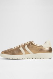 Resim Aldo CHICSNEAKER - Kadın Sarı Hakiki Deri Bağcıklı Sneaker 
