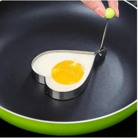 Resim Kanonik Education Metal Kalp Omlet Krep Kalıbı 