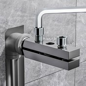 Resim Kilitli Somun Tasarımlı Ağır Hizmet Tipi Metal Boru Kırıcı Seti, Kolay Kullanım için Ayarlanabilir Çubuklu Musluk Valfi Sökücü, Bağlantı Gerektirmeyen Profesyonel Tesisatçı Aleti - Hassas Mühendislik ile Boru Temizleme ve Bakımı İçin 