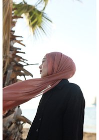 Resim Moda Kaşmir Neo Pamuk Şal Serisi Marsala 