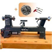 Resim Row Wood 0179 750 W Devir Ayarlı Ahşap Torna Makinesi 