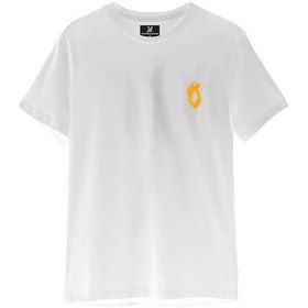 Resim Feathers Unisex T-shirt - Beyaz 