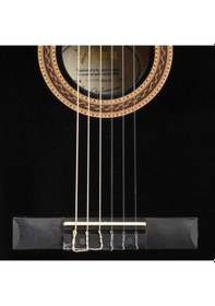 Resim Valencia Vc104tcbk Klasik Gitar Cutaway Siyah Kesik Kasa - Sa 