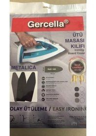 Resim Keçeli Dayanıklı Metalica Ütü Masası Kılıfı Örtüsü Bezi Otel Tekstili, Ev Gereçleri, 
