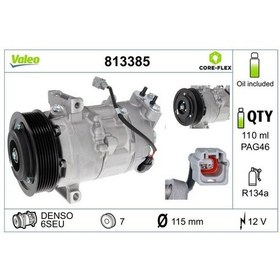 Resim Klima Kompresörü Renault Megane Iıı 09- Phase 2 Scenıc Iıı 09-- 