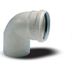 Resim Bucuks Mey Ithalat® Ege Yıldız 50X90 Pvc Kapalı Dirsek 3,2 mm 