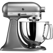 Resim KitchenAid Artisan 5KSM125ECU Contour Silver 4.8 L Stand Mikser Yetkili Bayiden / Orjinal / Faturalı / Garantili / Sıfır Paket