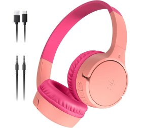Resim Belkin Soundform Mini Kablosuz Çocuk Kulaklığı, Pembe AUD002BTPKV3 
