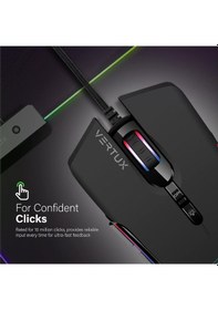 Resim Vertux Oyuncu Mouse Gamecharged Hafif Oyun Özel Led Işıklı 10.00 
