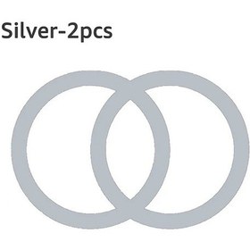 Resim Novahub Untoom 2'li Paket Magsafe Manyetik Plaka Halkası - Evrensel Araç Tutucu Ve Kablosuz Şarj Desteğişeffaf Şeffaf Şeffaf 