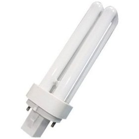 Resim Ulbay 18 Watt Tasarruflu Plc Ampul Beyaz Işık 2 Pin G24 Duy 