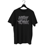 Resim Bluu Newyorklite Sporcu T-Shirt Bisiklet Yaka (528819030) 