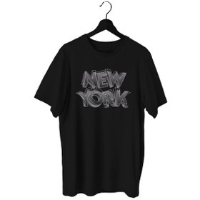 Resim Bluu Newyorklite Sporcu T-Shirt Bisiklet Yaka (528819030) 