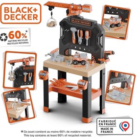Resim Smoby Black & Decker Vinçli Çalışma Tezgahı 360741 