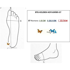 Resim Bitangosu "gecenin Işığı" Simli Kelebek Model Kadın Tango Dans ve Salon Ayakkabısı 8,5 CM(13PONT) Koni Topuk 