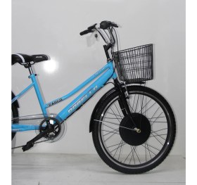 Resim Dorello Pedal Destekli El Gazlı Elektrikli Bisiklet Cargo Bisikleti 48 DC1000 Watt Elektrkli 